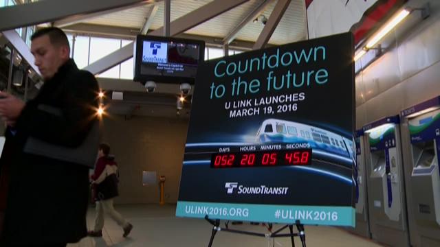 Light rail between Capitol Hill and UW to open March 19 | king5.com