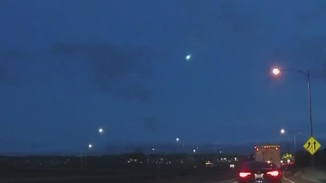 Possible meteor streaks across Western Washington skies