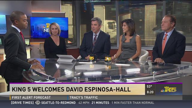 New KING 5 anchor David Espinosa-Hall | KING5.com