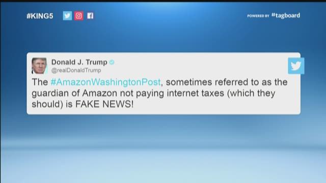 VERIFY: Is President Trump's tweet about Amazon, 'internet taxes' correct?
